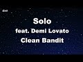 Solo feat. Demi Lovato - Clean Bandit Karaoke 【No Guide Melody】 Instrumental