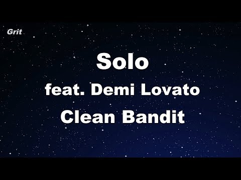 Solo feat. Demi Lovato - Clean Bandit Karaoke 【No Guide Melody】 Instrumental