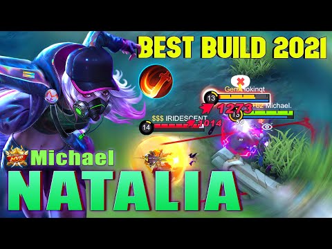 Natalia Non Stop Roaming! Natalia Best Build by Michael ~ Mobile Legends
