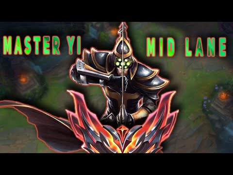 Terrorizing Mid Lane with Master Yi | Grand Master