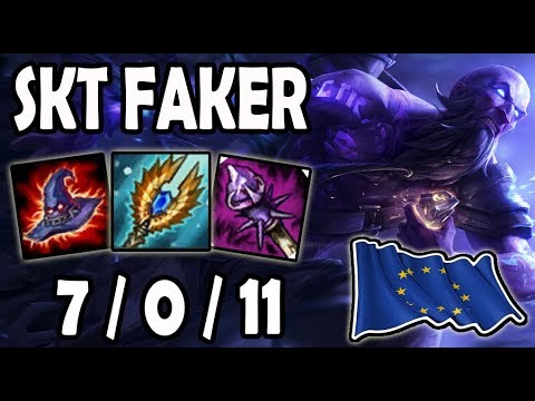 SKT T1 Faker RYZE vs ZOE [ MID ] Lol Master EUW