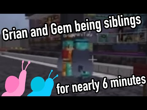 Grian and GeminiTay acting like siblings for 6 minutes