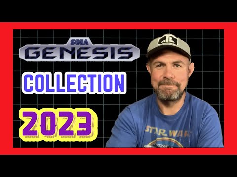 My Sega Genesis collection 2023 Systems and Games | PK in the Universe