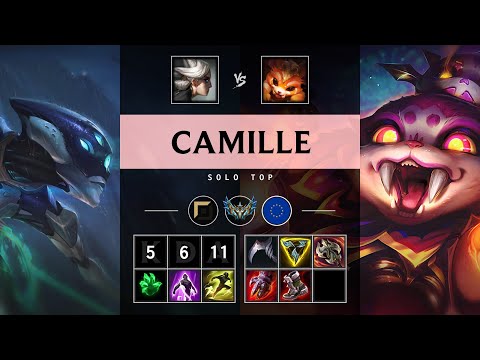 Camille Top vs Gnar - EUW Challenger Patch 25.11