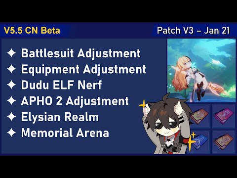 5.5 Beta V3 - Battlesuit Adjustment, Dudu ELF nerf, APHO 2