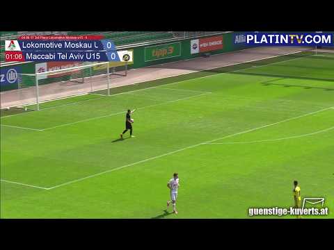 04.06.17 3rd Place Lokomotive Moskau u15 - Maccabi Tel Aviv u15