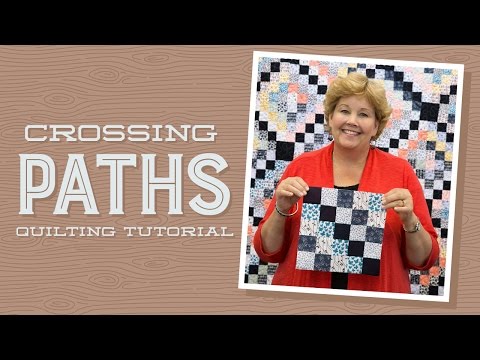 Make a "Crossing Paths" Quilt with Jenny Doan of Missouri Star! (Video Tutorial)