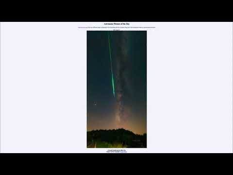 2021 August 03 - A Perseid Fireball and the Milky Way