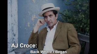 AJ Croce: Back Where I Began