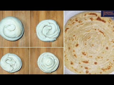Eid Breakfast Special Laccha Paratha | 4 Easy Ways To Make Laccha Paratha | Hashmi Kitchen