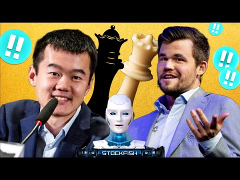 Magnus Played a Brilliant Chess Game with Ding Liren | Magnus Vs Ding | Fide chess | Gotham chess