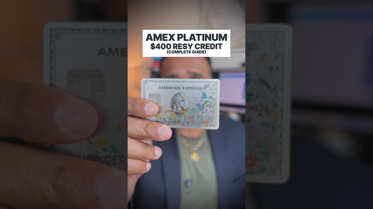 Amex Platinum $400 Resy Credit (Complete Guide)