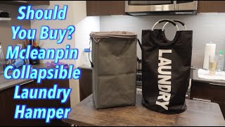 Should You Buy? Mcleanpin Collapsible Laundry Hamper