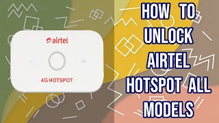 Unlock Airtel Hotspot All Models by imei code, fast and safe, bigunlock.com