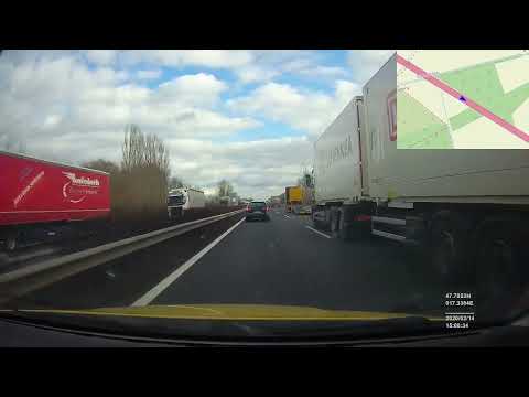 Hungary. Motorway M1, Levél — Budapest, 2020, 1x