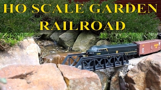 HO Scale Garden Railroad - Pennsylvania Anthracite Short Line
