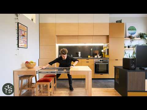 NEVER TOO SMALL: DIY YouTuber’s Handcrafted Apartment, Portugal 31sqm/333sqft