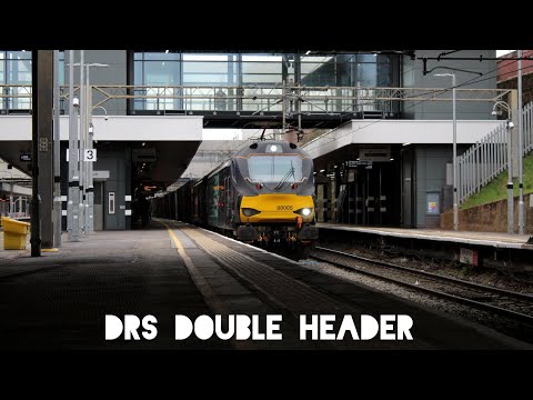 88005 'Minerva' + 68004 'Rapid' | DRS Class 88 +68 Double Header | Coventry | 5/03/2023