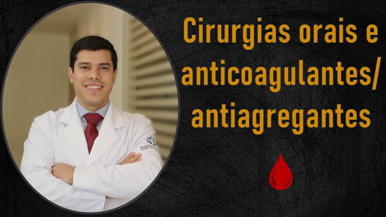 Dicas de manejo Odontológico em pacientes fazendo uso de antigoagulante e antiagregante plaquetário