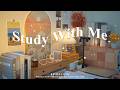 4 HOUR Late Night Study With Me Rain Sounds Calm Lofi Bgm Pomodoro 50 10 Day332