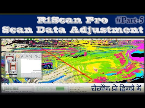 RiScan Data Adjustment of registered data by direct geo reference #PART-5 #AttractionByAlokDPatel