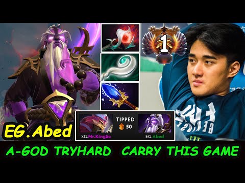Abed Void Spirit A GOD Immortal Rank1 TRYHARD TO CARRY THIS GAME Dota 2 Server NA pro Gameplay 7.28
