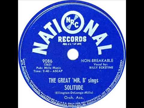 Solitude - Billy Eckstine