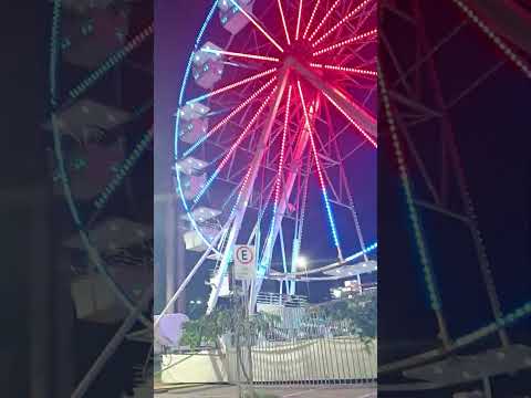 Roda gigante praça São José do Rio Preto SP, 14 dezembro de 2025