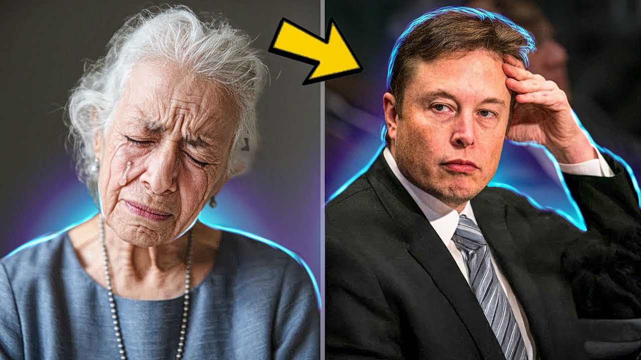 Elon Musk découvre que son ancienne nounou travaille encore à 85 ans. Ce qu'il fait est incroyable.