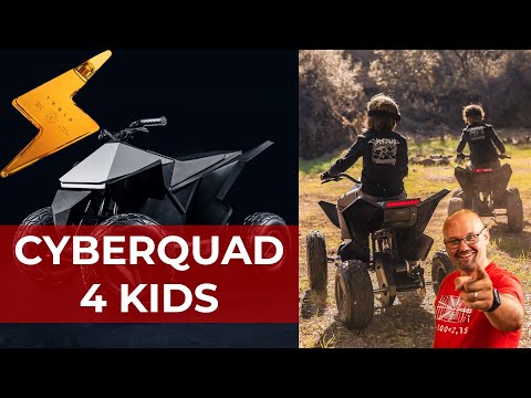 TESLA CYBERQUAD 4 KIDS A ČESKÝ E-SHOP | BACINA.TV