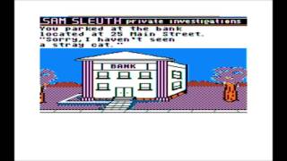 Sam Sleuth: Private Investigations for the TRS-80 CoCo