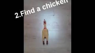 Rubber Chicken + Vacuum = Awesome!!
