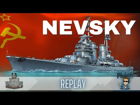 Wilde NEVSKY mit fast 400K in WORLD OF WARSHIPS  [Replay] [Deutsch] [60fps]