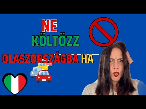 Ne költözz Olaszországba, ha nem bírod ezt az 5 dolgot!
