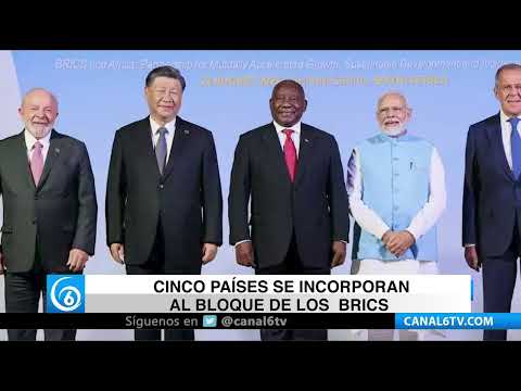 Video: Cinco paises se incorporan al bloque de los BRICS