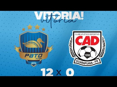 MELHORES MOMENTOS PATO FUTSAL 12 X 0 CAD GUARAPUAVA - COPA PARANÁ 2022