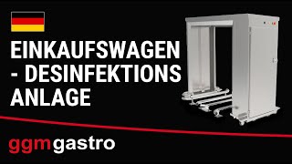 Brumisateur pour désinfection - 36Litres - 50Watt - Acier inoxydable - 1830x1640mm