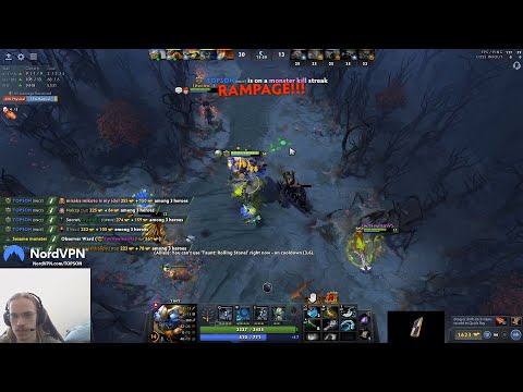 Patience from Topson leads to EZ RAMPAGE