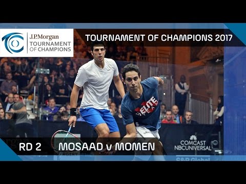 Squash: Mosaad v Momen - Tournament of Champions 2017 Rd 2 Highlights