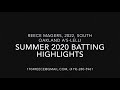 2020 Summer Batting Highlights