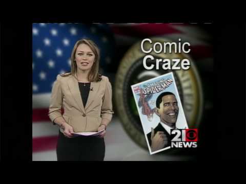 Comix Connection on WHP 21 News at 11 on 01-17-09