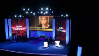 Swedish actress Edda Magnason - Shooting Star 2014