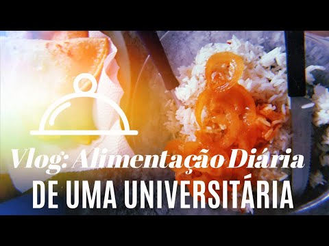 VLOG: ALIMENTAÇÃO DIÁRIA DE UMA UNIVERSITÁRIA l Jhess Maria