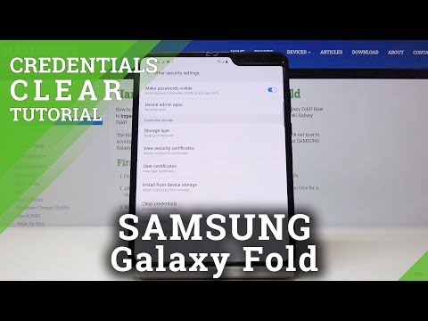 How to Factory Reset SAMSUNG Galaxy Fold – Remove Data / Master Reset