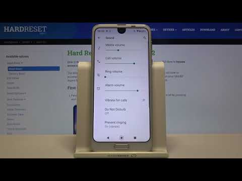 SHARP Aquos R2 Vibration Settings – Sound Customization