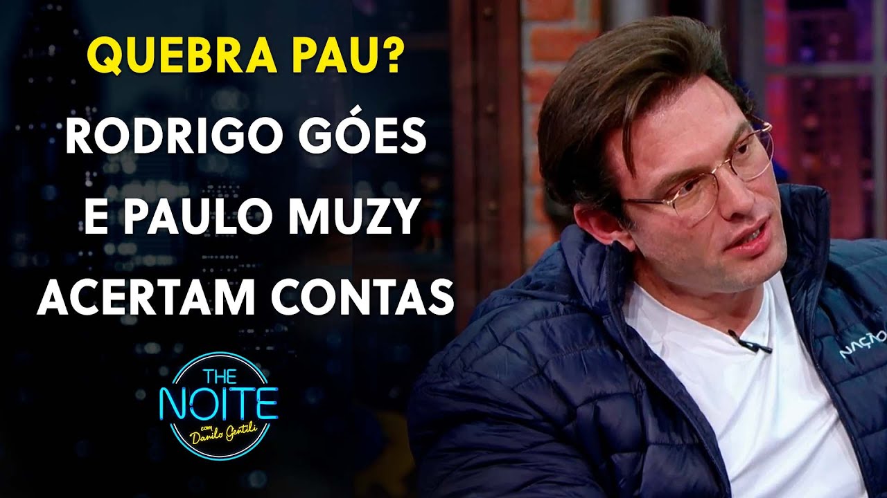 Paulo Muzy e Rodrigo Góes saíram na mão no palco do The Noite? | The Noite (30/08/23)