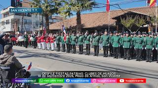 Desfile Fiestas Patrias 2026: Cuerpo de Bomberos de San Vicente