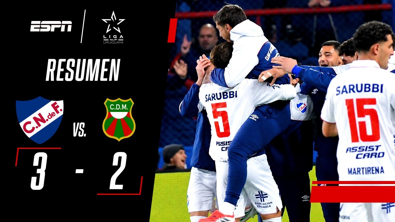 EL BOLSO GANÓ UN PARTIDAZO Y SE PUSO A UN PUNTO DE LIVERPOOL | Nacional 3-2 Dep. Maldonado | RESUMEN