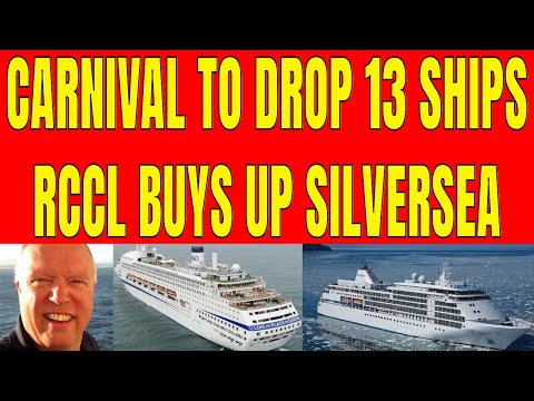 CARNIVAL TO UNLOAD 13 SHIPS AS IT LOSES BILLIONS RCCL ACQUIRES ALL OF SILVERSEA CRUISES