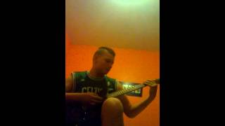 My own maker guitar cover for Impending doom